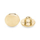 Round Shank Buttons (Pack of 100) - Gold